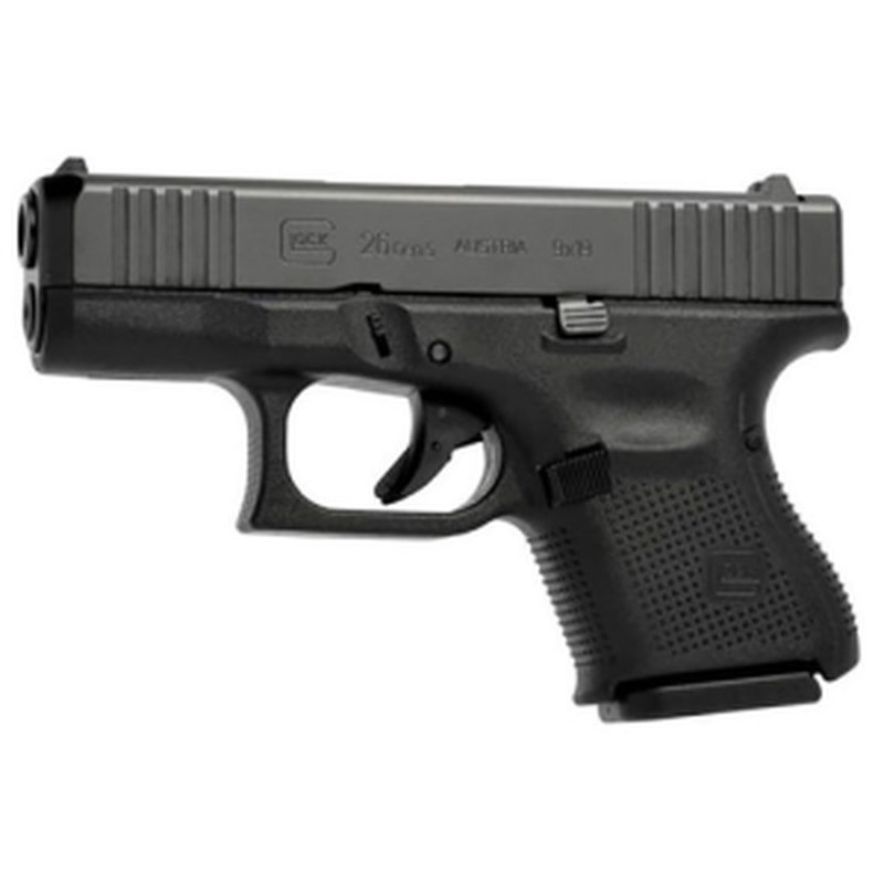 Glock G26 Gen 5 9mm 3.43 10rd Pistol Black (G265US)