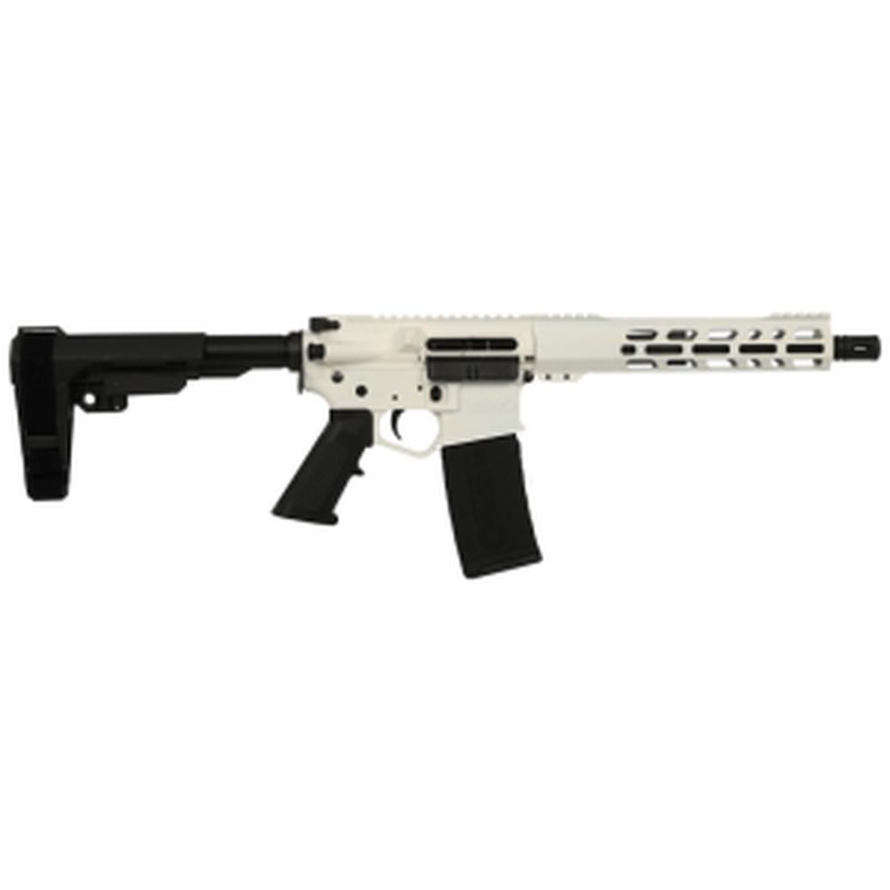 Wise Arms WA-15B 10.5 Inch 300 AAC Blackout Pistol White Cerakote SBA3 Brace