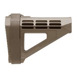 SB TACTICAL SBM4 Brace AR Style FDE SBT Logo /Tubes 1.1"-1.25"