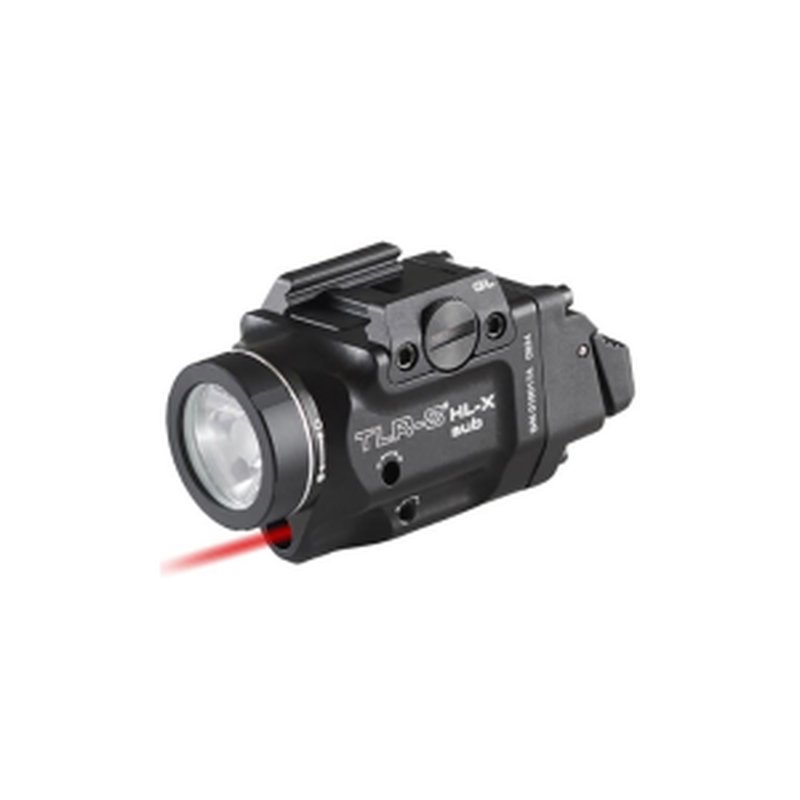 Streamlight TLR-8 HL-X Sub Handgun Light for Glock 43X/48 MOS (1000 Lumen) Black