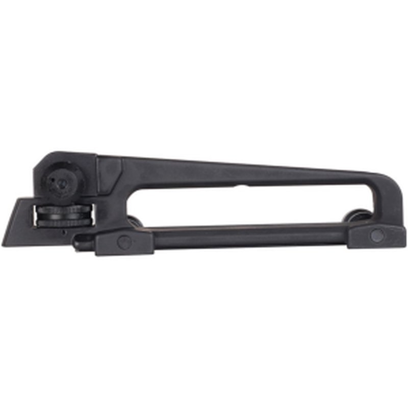 NcStar Detachable AR-15 Carry Handle with A2 Rear Sight (Matte Aluminum)