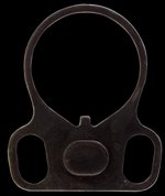 Outdoor Connection Single-Point Sling Adapter for AR-15/M4 Ambidextrous Phosphate Finish