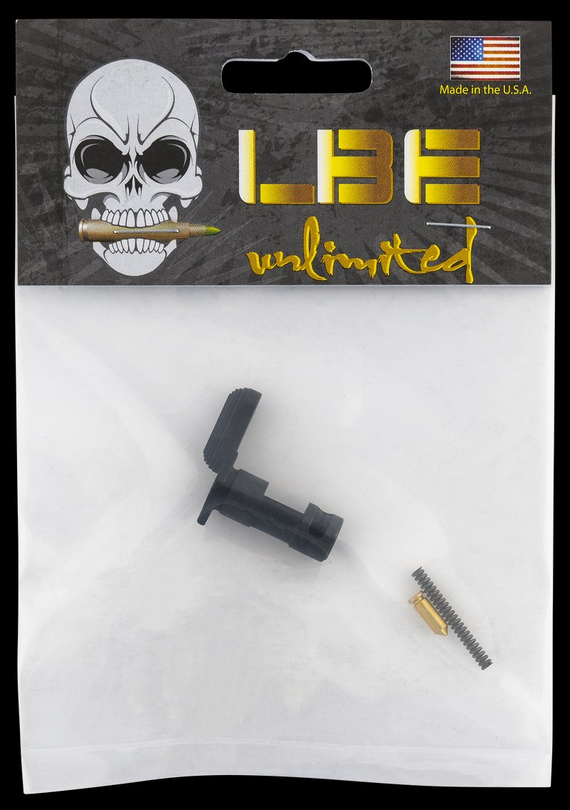 LBE Unlimited AR Platform Mil-Spec Selector Assembly (Black Steel)