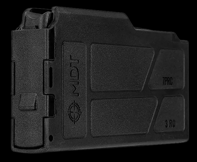 MDT Sporting Goods 7 PRC 3-Round Detachable Polymer Rifle Magazine Black 109671BLK