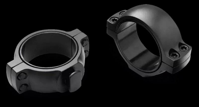 Burris Signature Zee Scope Rings 1-Inch Medium Weaver Style Black Gloss