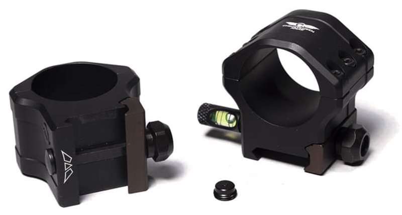 Christensen Arms Tactical Scope Rings Black/Burnt Bronze Medium 30mm