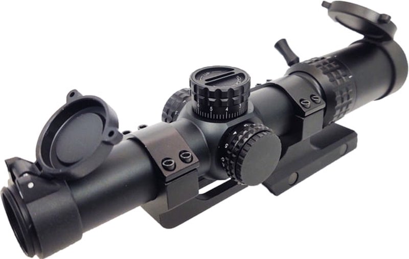 Patriot Optics Ghost 1-6x24mm LPVO Rifle Scope, 30mm Tube, Second Focal Plane (SFP)