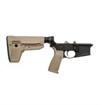 Bravo Company Manufacturing Complete AR-15 Lower Receiver with Mk2 Mod-1 SOPMOD Stock FDE