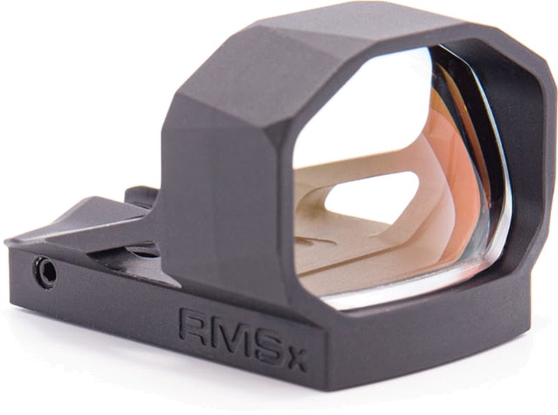 Shield Sights Mini Compact RMSX Reflex Red Dot Sight 8 MOA Dot XL Glass Lens Matte Black