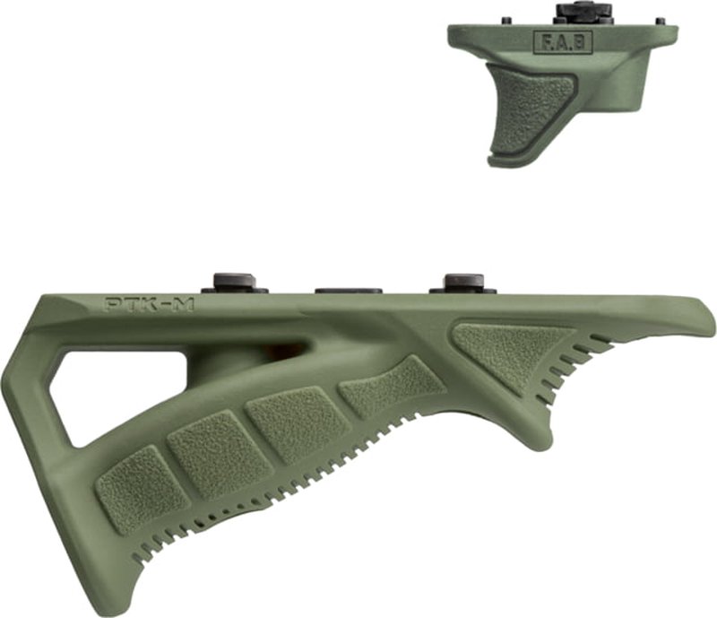 FAB Defense Rubberized M-LOK Compatible Ergonomic Pointing Grip Combo Pack