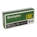 Remington UMC 300 Blackout 150 Grain FMJ Ammunition 20 Rounds