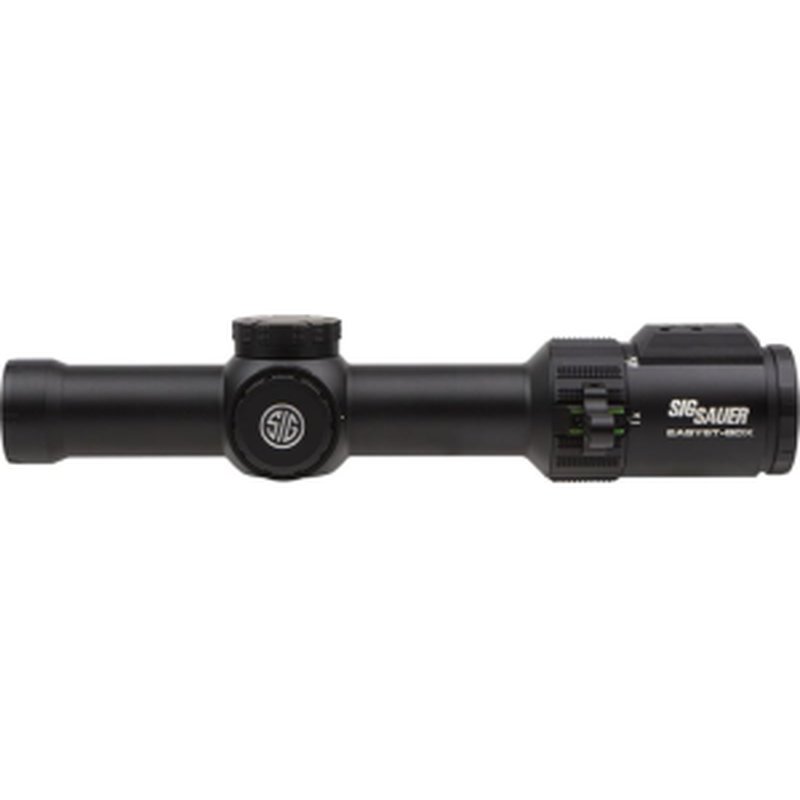 Sig Sauer Electro-Optics SOEBDX61101 Easy6-BDX Black 1-6x 24mm 30mm Tube Illuminated BDX-R2 Digital w/194 LEDs Reticle Features Ballistic Data Xchange