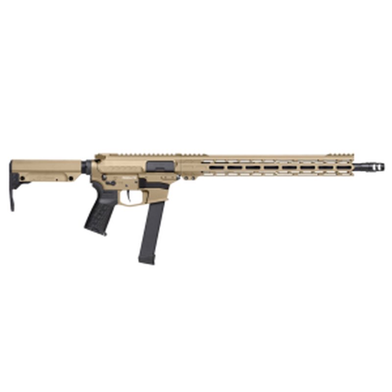 CMMG Resolute MkGs 9mm 16.1in 33rd Coyote Tan Semi-Automatic Rifle