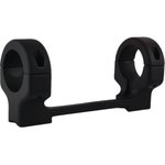 DNZ 72500 Game Reaper 1-Piece Base & Ring Combo (1" Rings) Medium Black Matte