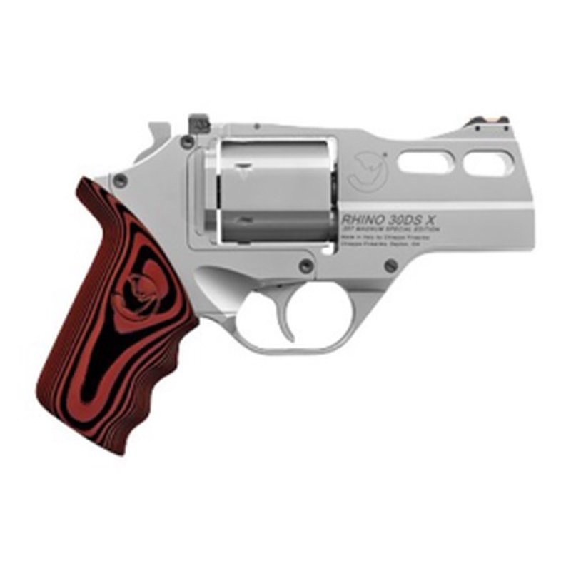 Chiappa Firearms Rhino 30 DSX 357 Magnum SS 3in Small G10 Blk/Red 6rd