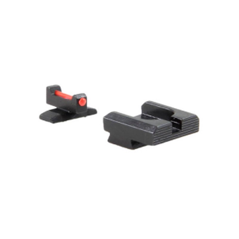 Arex Fixed Low Profile Front Fiber Optic Rear Black Sights (Zero 1)