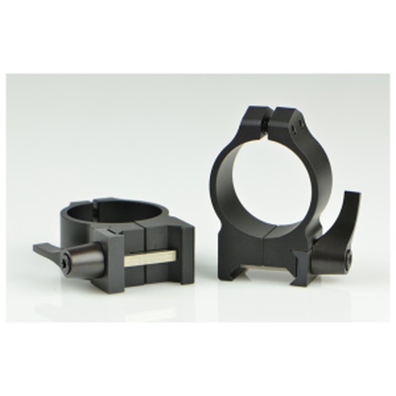Warne Maxima 30mm Quick Detach Medium Matte Rings 214LM