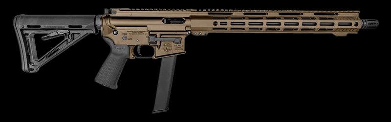 Diamondback DB15 9mm AR-15 Rifle 16 Inch Barrel FDE