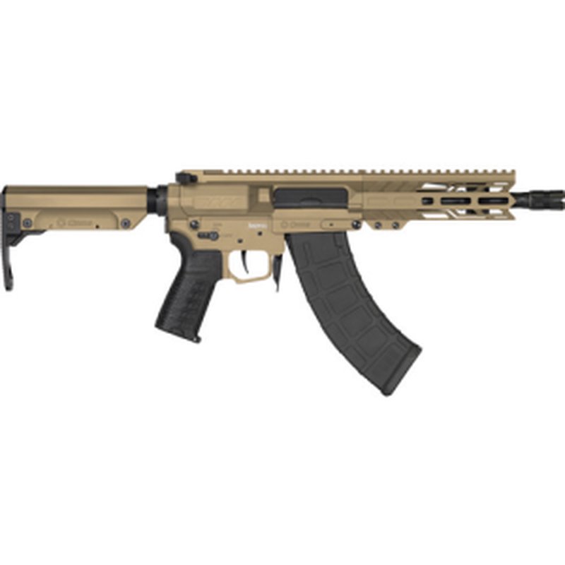 CMMG Banshee MK47 7.62x39 AR-15 8 Inch 30rd Coyote Tan