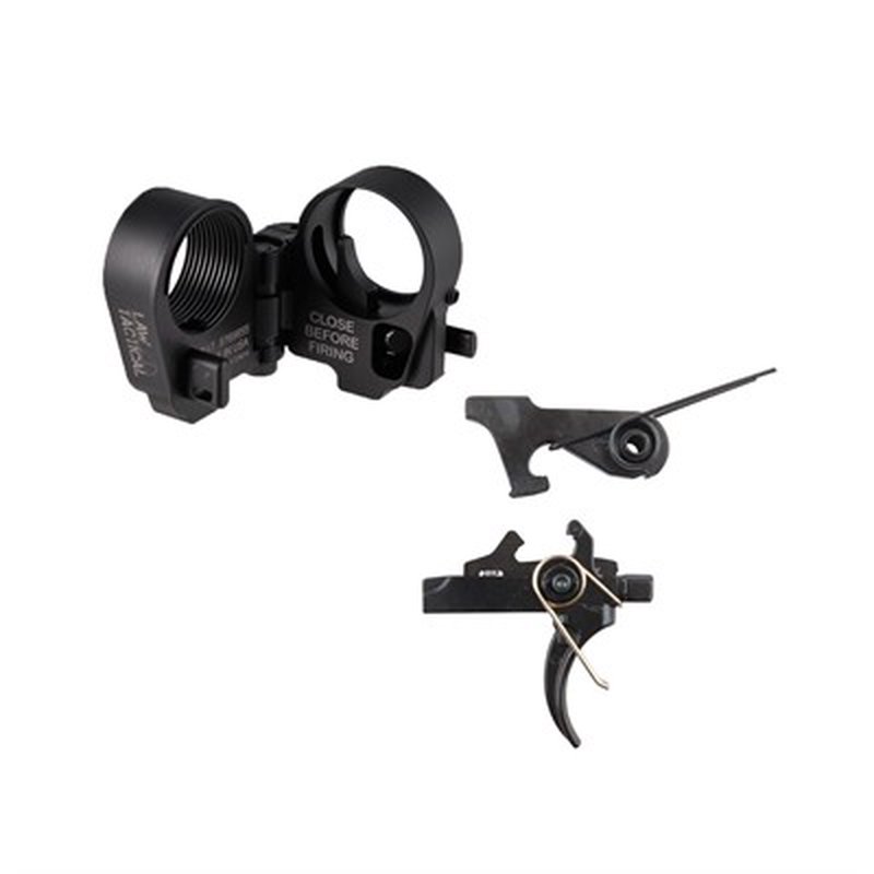 LAW Tactical Folding Stock Adapter for AR-15, Steel Folding Stock Adapter