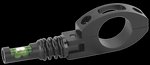 Wheeler Anti-Cant Indicator 1-Inch Scope Tubes Folding Bubble Level Aluminum 755712