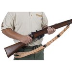 Brownells Competitor Plus Leather Sling with 1-1/4in Swivels, Tan