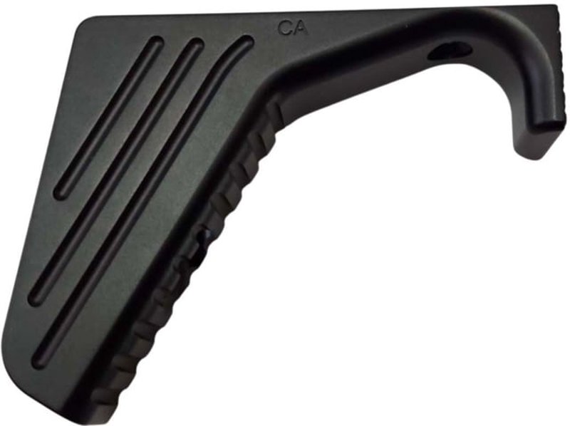 Comstock Armory M-LOK Angled Handstop Black 7075 Aluminum Grip Mount