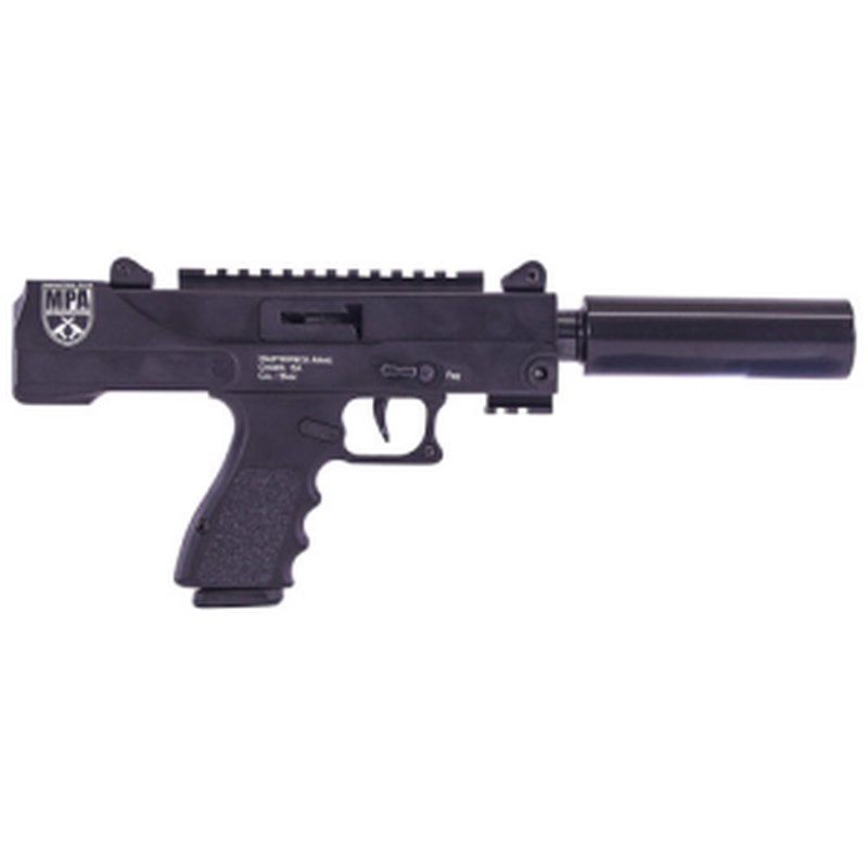 MasterPiece Arms Defender 9mm 4.5in 17rd Pistol w/ Threaded Barrel Glock Mags