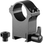 Hawke Professional Weaver 1in Extra High 2-Piece Black Steel Rings
