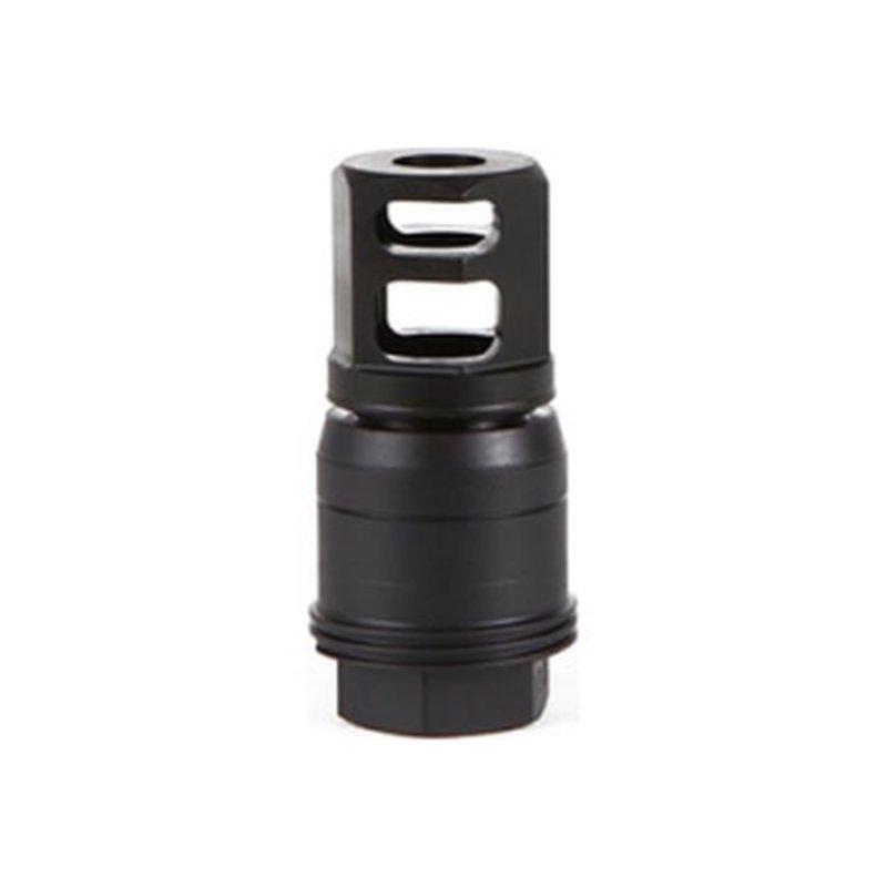 Sig Sauer SL55612X2890DEGM Clutch-Lok QD Muzzle Brake Black Stainless Steel with 5/8"-24 threads for 5.56mm 90 Degree Taper