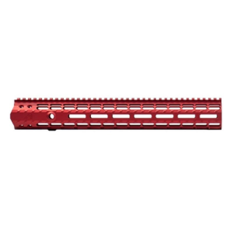 Aero Precision AR15 15" Enhanced M-LOK Handguard, Gen 2 - Bordeaux Red Anodized