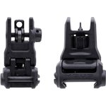 Magpul MBUS Gen 3 Flip-Up Front and Rear Sight Set AR-15 Polymer Black