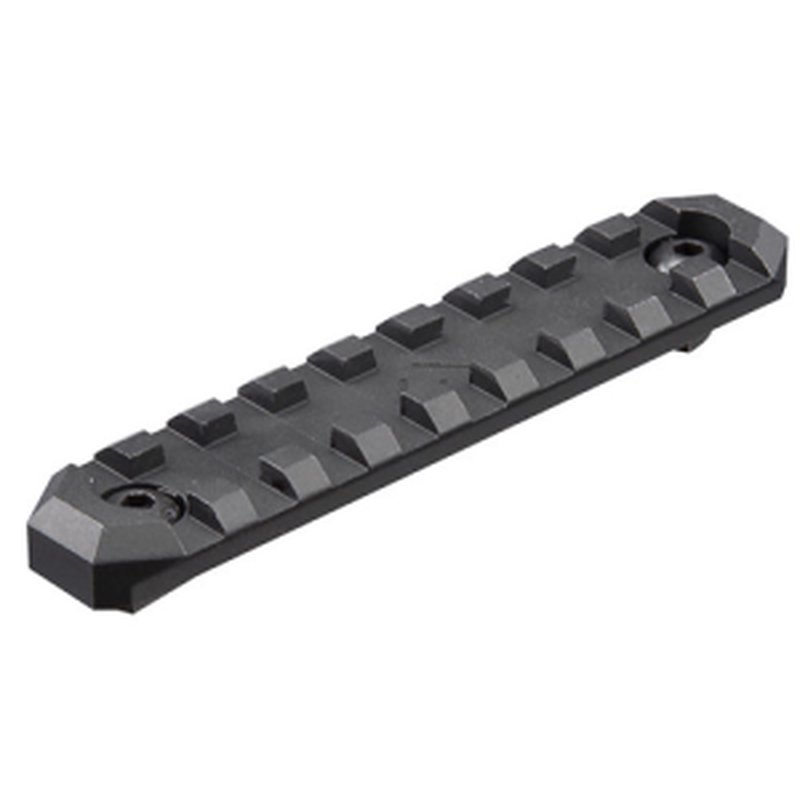 Aim Sports MLRS2 9-Slot M-LOK Rail Section 4 in Black Anodized