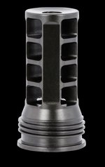 Huxwrx QD 762 Muzzle Brake Suppressor Mount 5/8-24 Threads 30 Cal Black