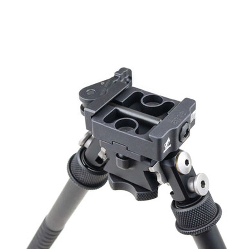BT47-NC PSR Atlas Bipod Tall ARCA Mount Installed American Defense QD