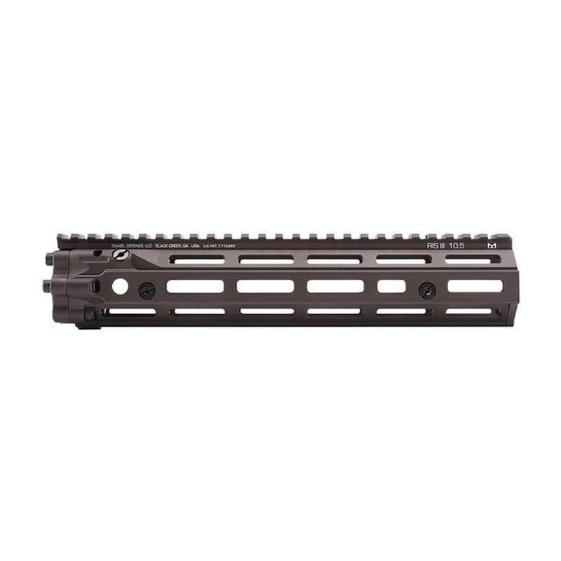 Daniel Defense RIS III 10" FDE Aluminum Rail for AR-15