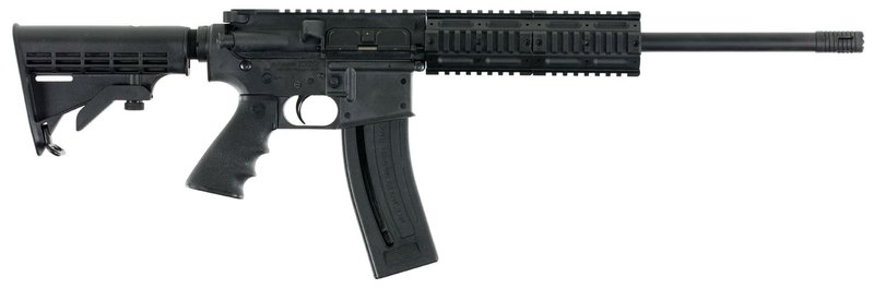 Chiappa Firearms Mfour-22 AR-15 Style Rifle .22 LR 18.5 In Parkerized Black