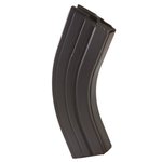 ASC AR-15 7.62x39mm, 30 Round Magazine, Black Marlube Coated Stainless Steel Body, Black Follower - 30-76239-SS-BM-B-ASC
