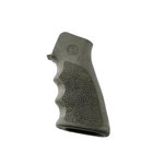 Hogue AR15/M16 Ghillie Green OverMolded Grip with Finger Grooves