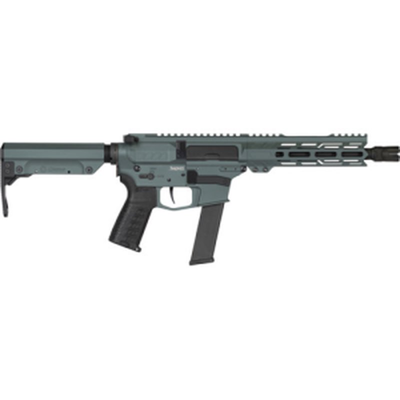 CMMG MkGs Banshee 40 S&W 8 Inch Barrel Charcoal Green