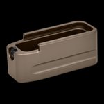 Warne +2 Magazine Extension Dark Earth for Glock 42 Compatible with PMAG 30