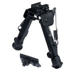 Leapers UTG TL-BP98Q Super Duty Bipod with QD Lever Mount Black Metal 6-8.5