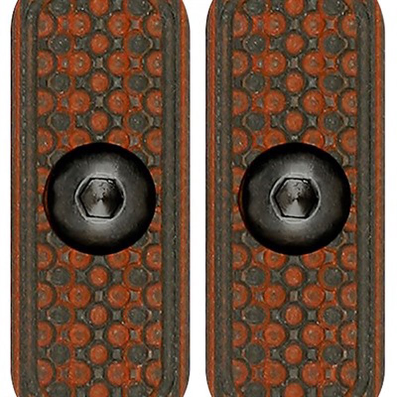 G10 Accessory Panels - G10 M-Lok Panel - Red Black - 2 Pack