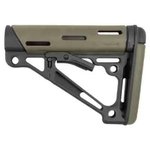 Hogue 15240 OverMolded Collapsible Buttstock AR15 Mil-Spec Tube OD Green