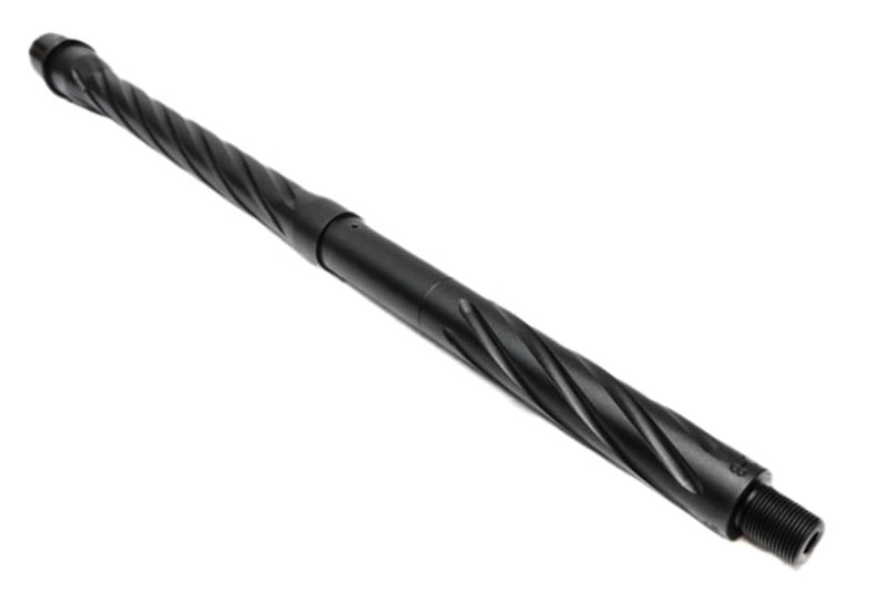Alpha Shooting Sports 5.56 NATO 16in Mid Spiral Fluted Barrel 1-8 Twist 1/2x28 Nitride