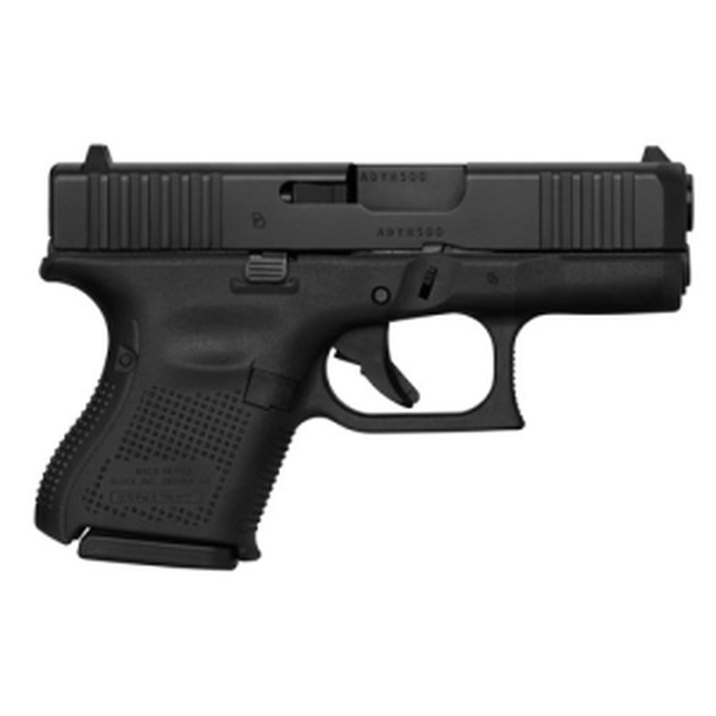 Glock G26 Gen 5 9mm 3.43 in 10rd Pistol w/ AmeriGlo Sights Black
