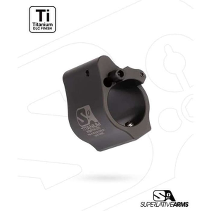 Superlative Arms AR-15 Solid Adjustable Gas Block