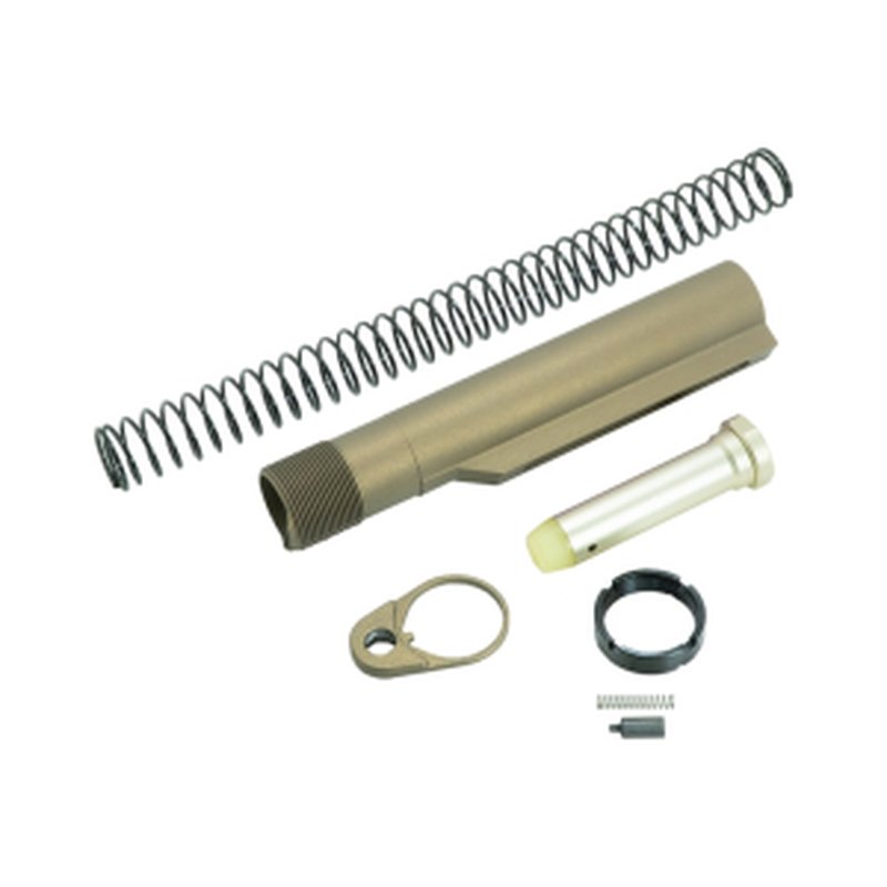 Timber Creek Outdoors Buffer Tube Kit AR-15 Burnt Bronze, Carbine Tube With Buffer And Spring