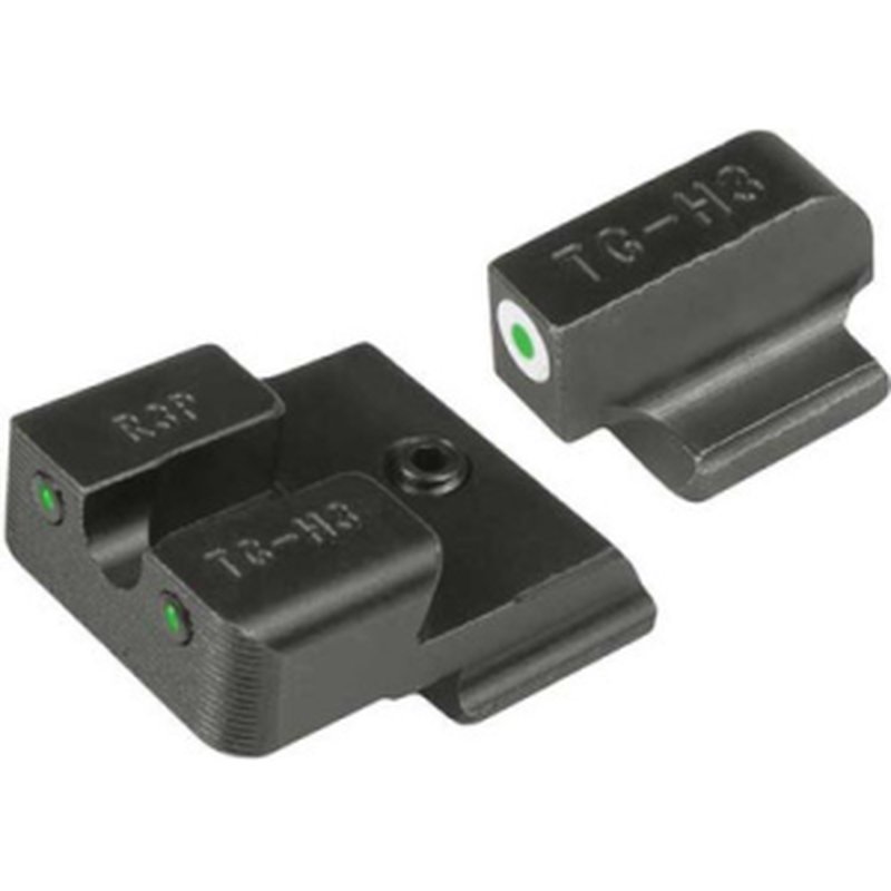 TruGlo TG231R3W Tritium Pro Front & Rear Ruger American White Sights