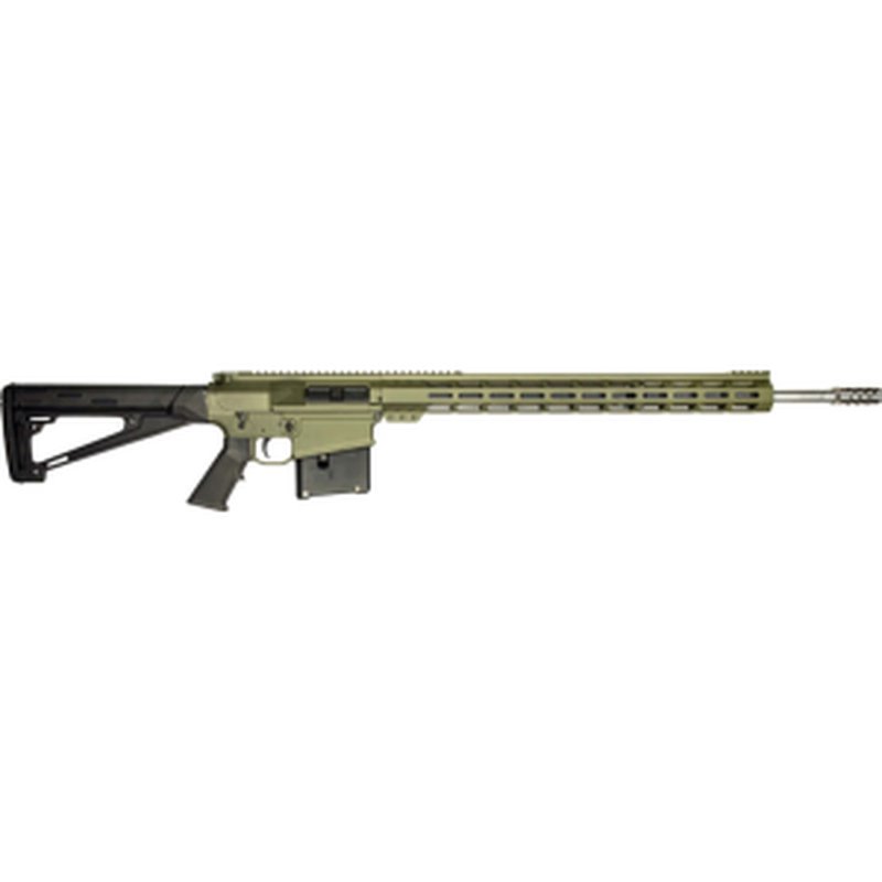 Great Lakes Firearms GL-10 7mm PRC Rifle 24 Inch Green Cerakote